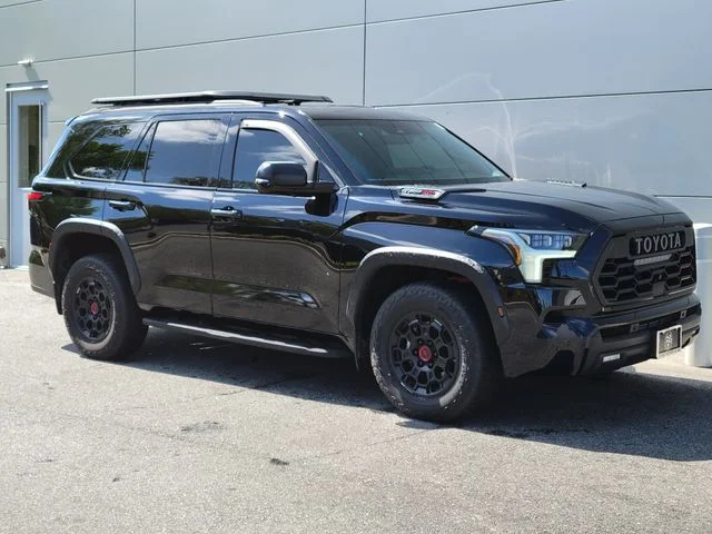 Used 2025 Midnight Black Metallic Toyota TRD Pro image 6