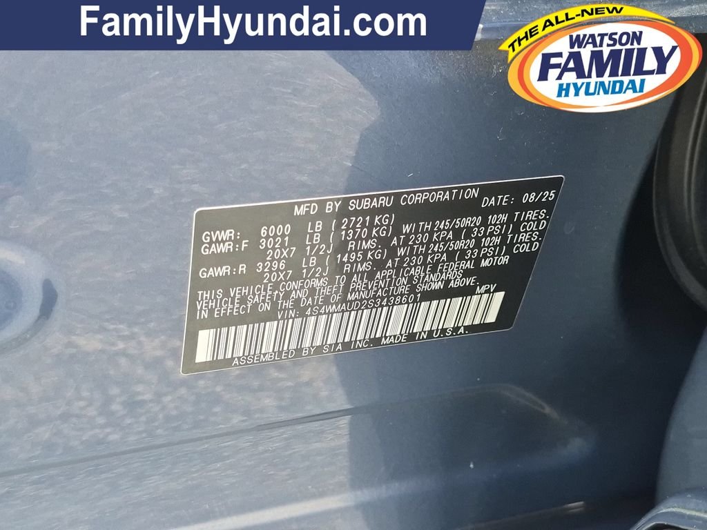 Used 2025 Blue Subaru Touring image 36