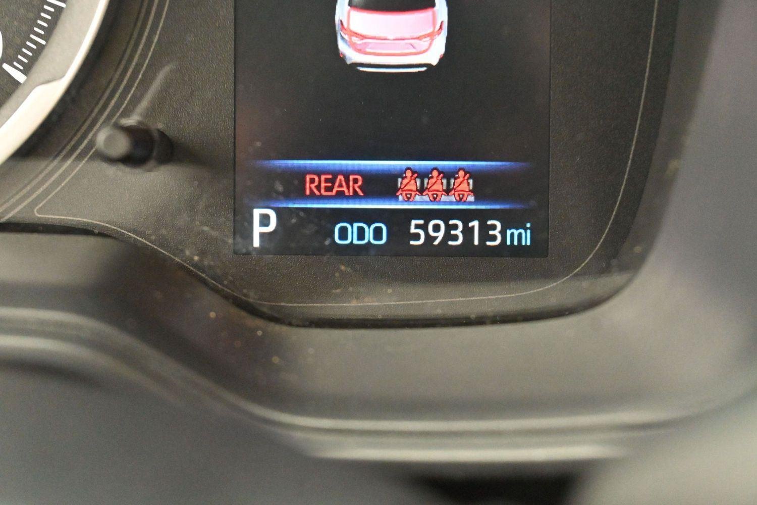 Used 2022 Celestite Gray Metallic Toyota LE image 18