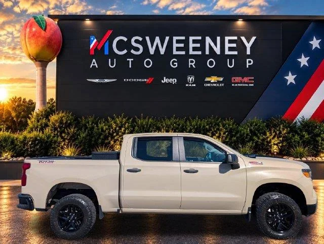 Used 2023 SAND DUNE METALLIC Chevrolet Custom Trail Boss image 6