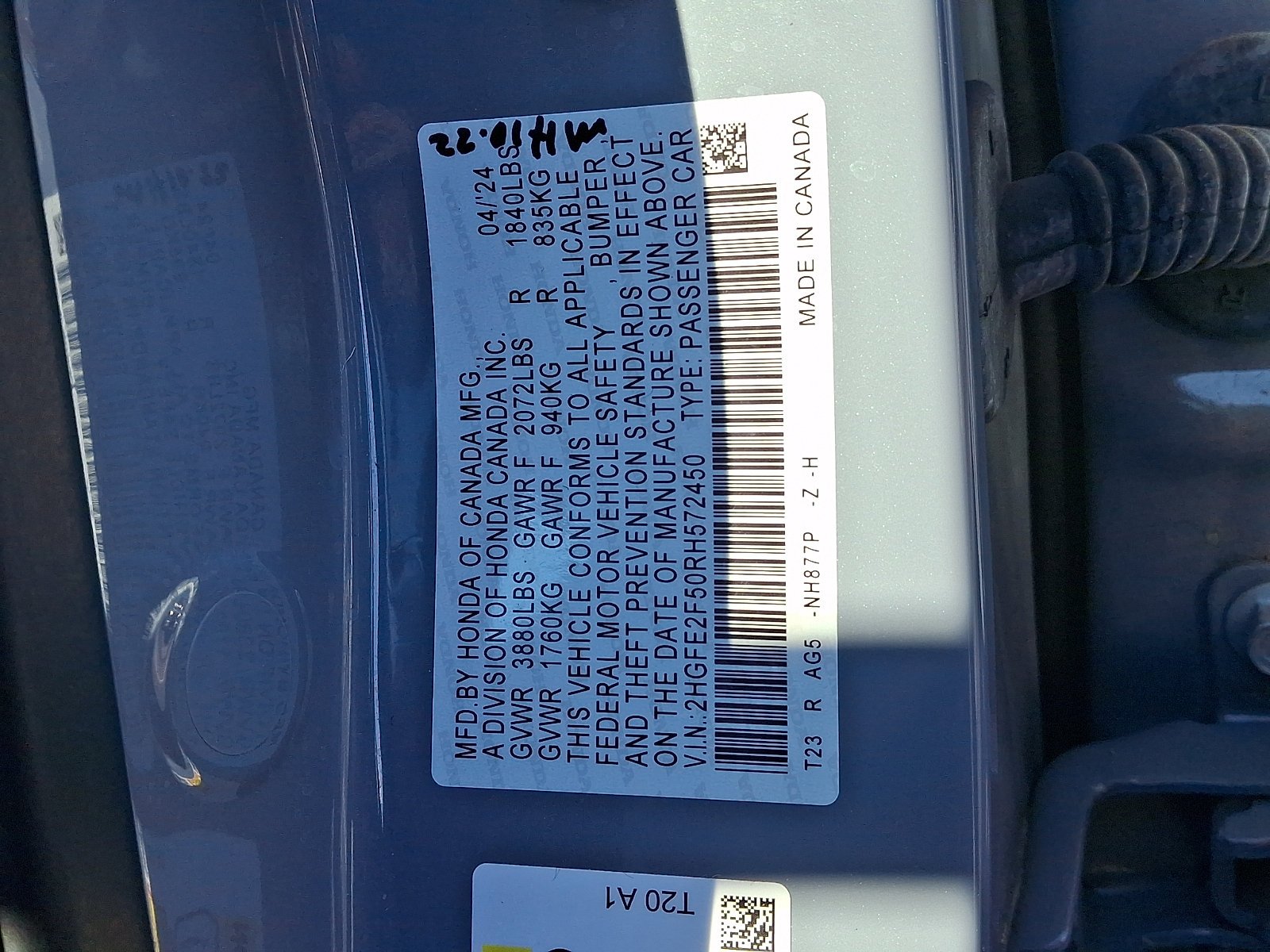 2024 Honda Civic Sport - Photo 19