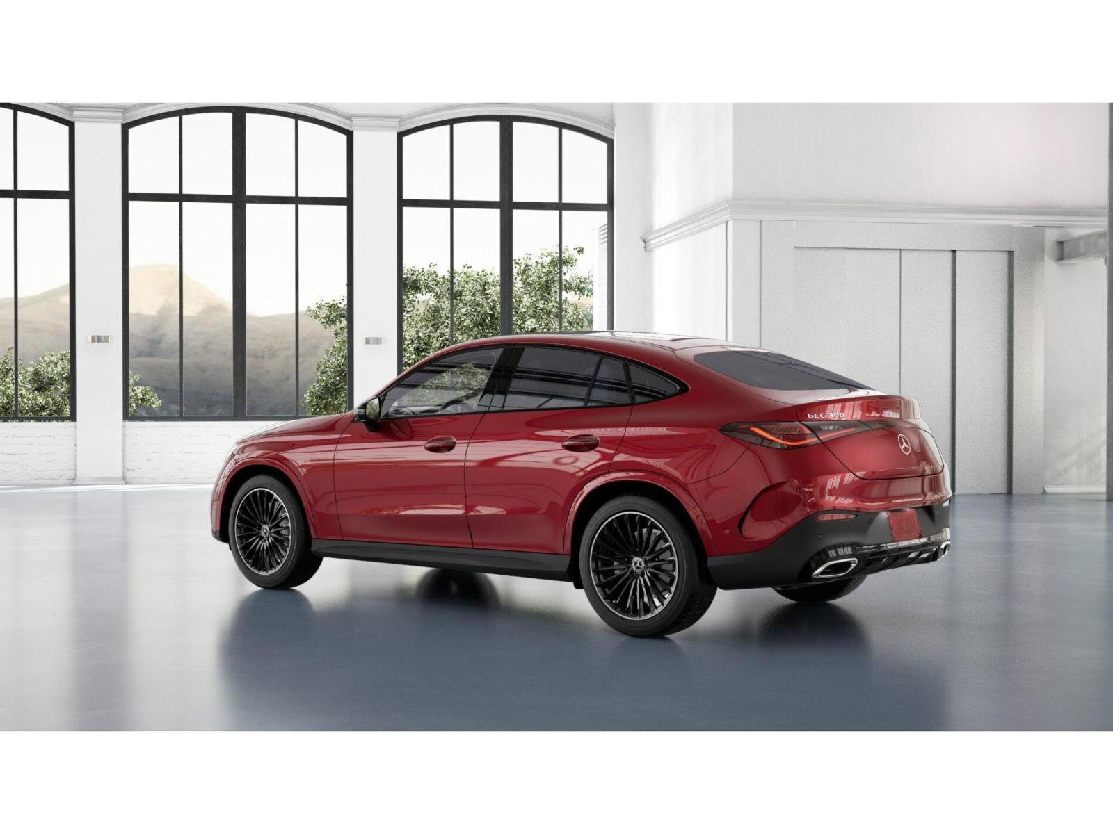 New 2027 MANUFAKTUR Patagonia Red Metallic Mercedes-Benz GLC 300 Coupe image 30