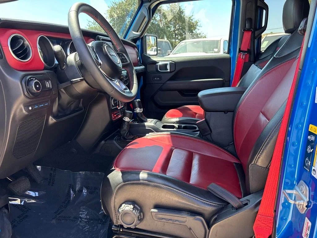 Used 2023 Blue Jeep Rubicon 20th Anniversary Edition 4xe image 16