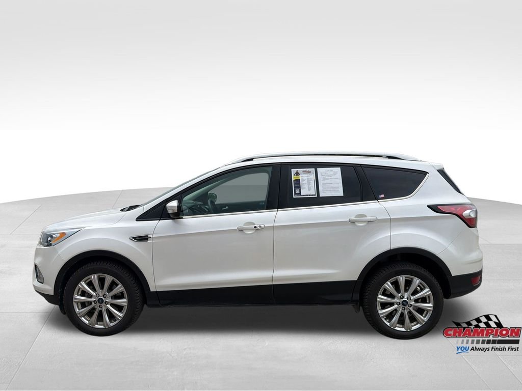 Used 2017 White Ford Titanium image 8