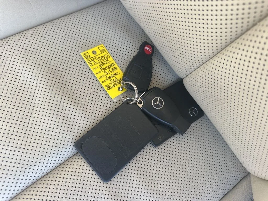 Used 2003 Red Mercedes-Benz SL 500 image 28