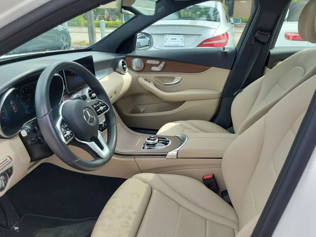 Used 2021 White Mercedes-Benz C 300 image 16