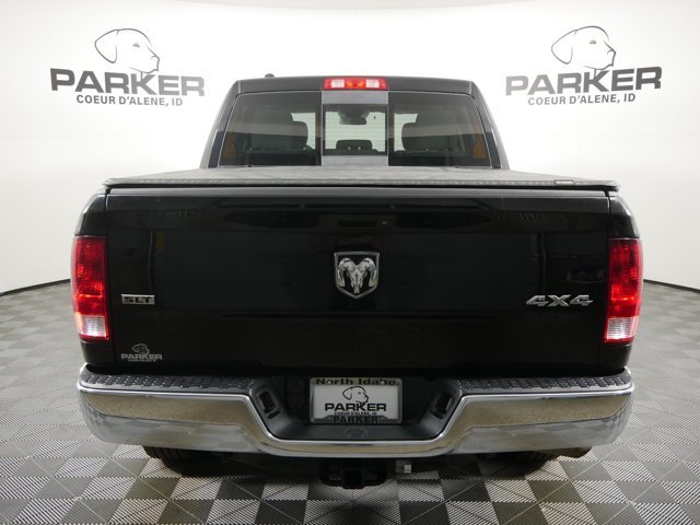 Used 2018 Black Clearcoat Ram Crew Cab SLT image 6