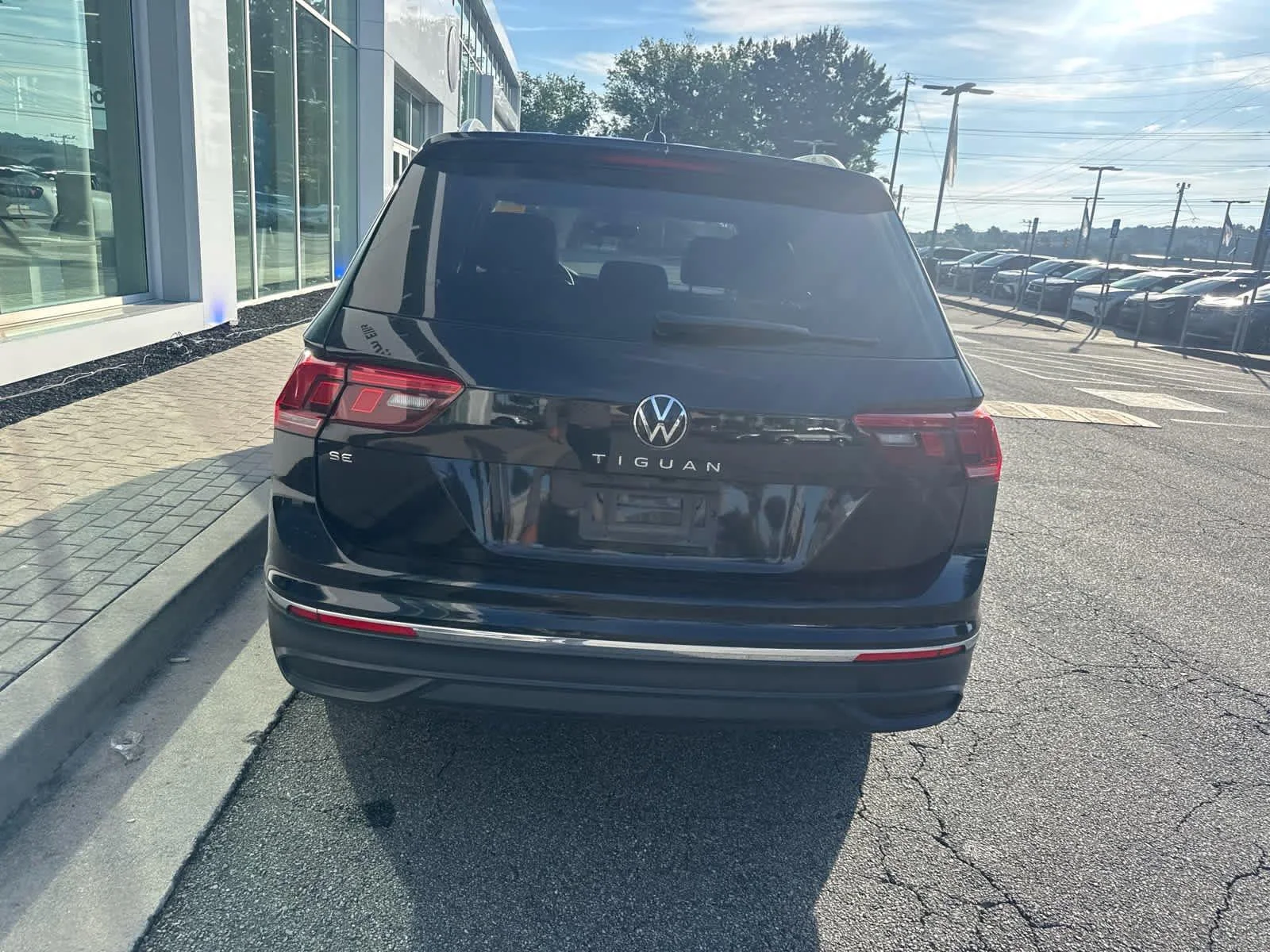 Certified Used 2023 Deep Black Pearl Volkswagen SE image 11