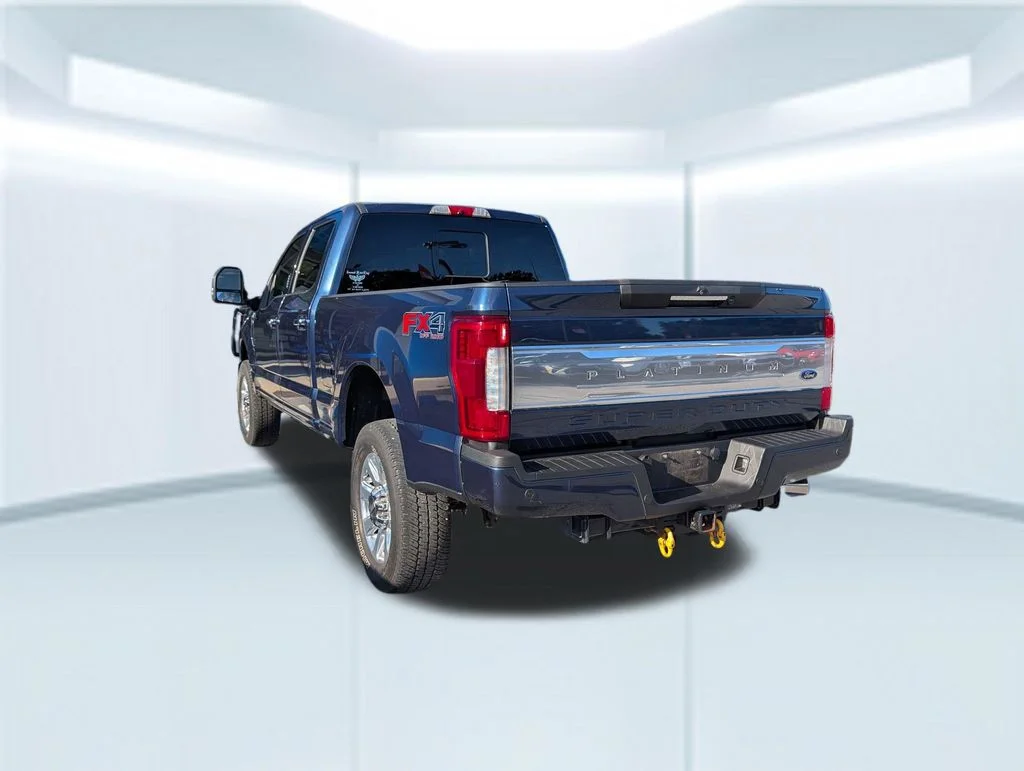 Used 2019 Blue Ford Platinum image 2