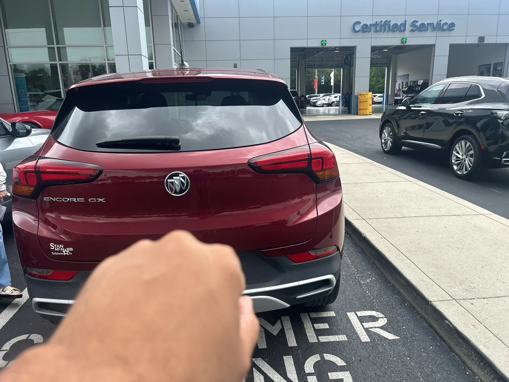 Certified Used 2023 Cinnabar Metallic Buick Preferred image 5