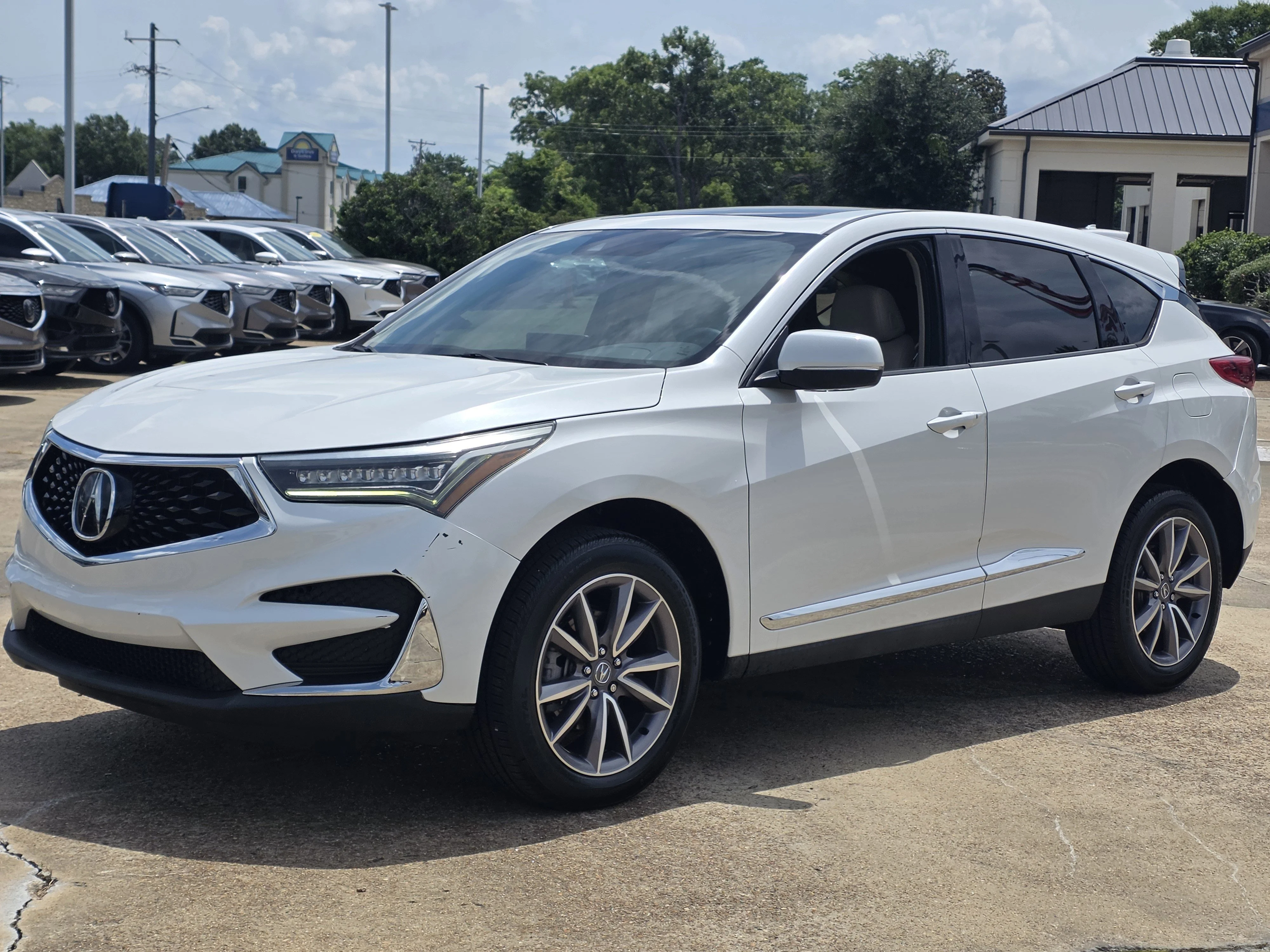 Certified Used 2021 Platinum White Pearl Acura with Technology Package image 32