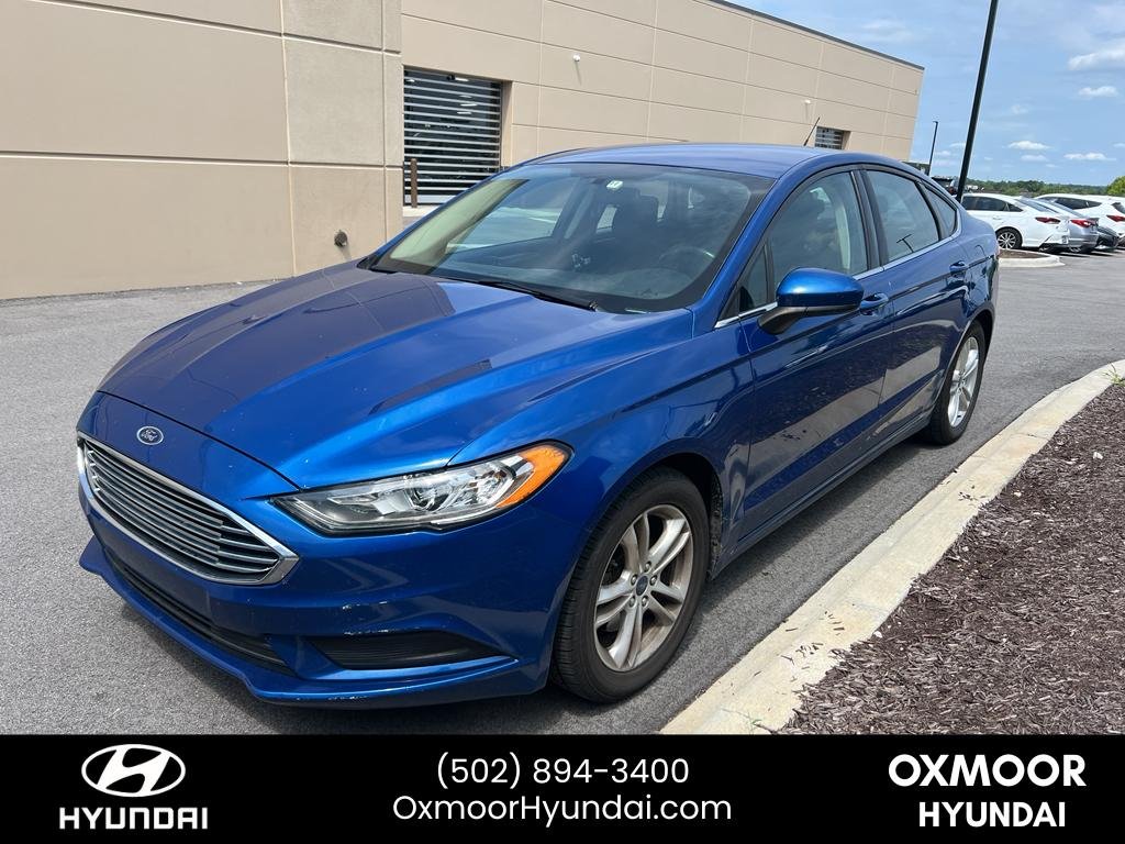 Used 2018 Ford Fusion SE with VIN 3FA6P0HD1JR266227 for sale in Jeffersontown, KY