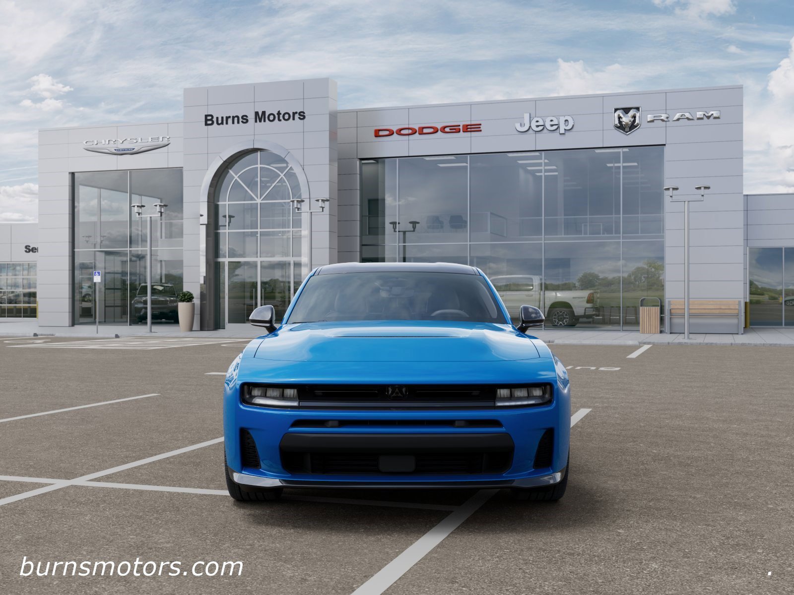 New 2026 Bludicrous Exterior Paint Dodge R/T Blacktop image 6