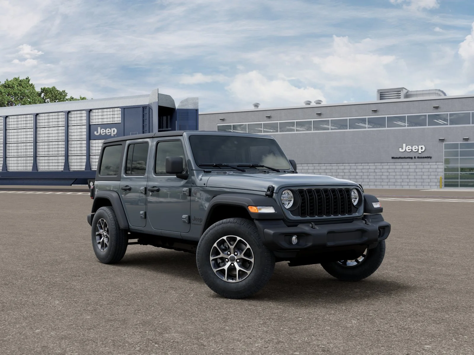 New 2026 Anvil Clear-Coat Exterior Paint Jeep Sport S image 15