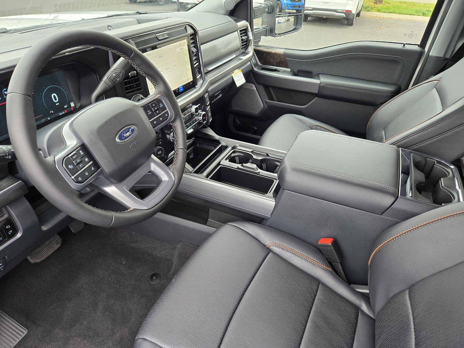 New 2026 Star White Metallic Tri-Coat Ford F-350® Lariat® image 10
