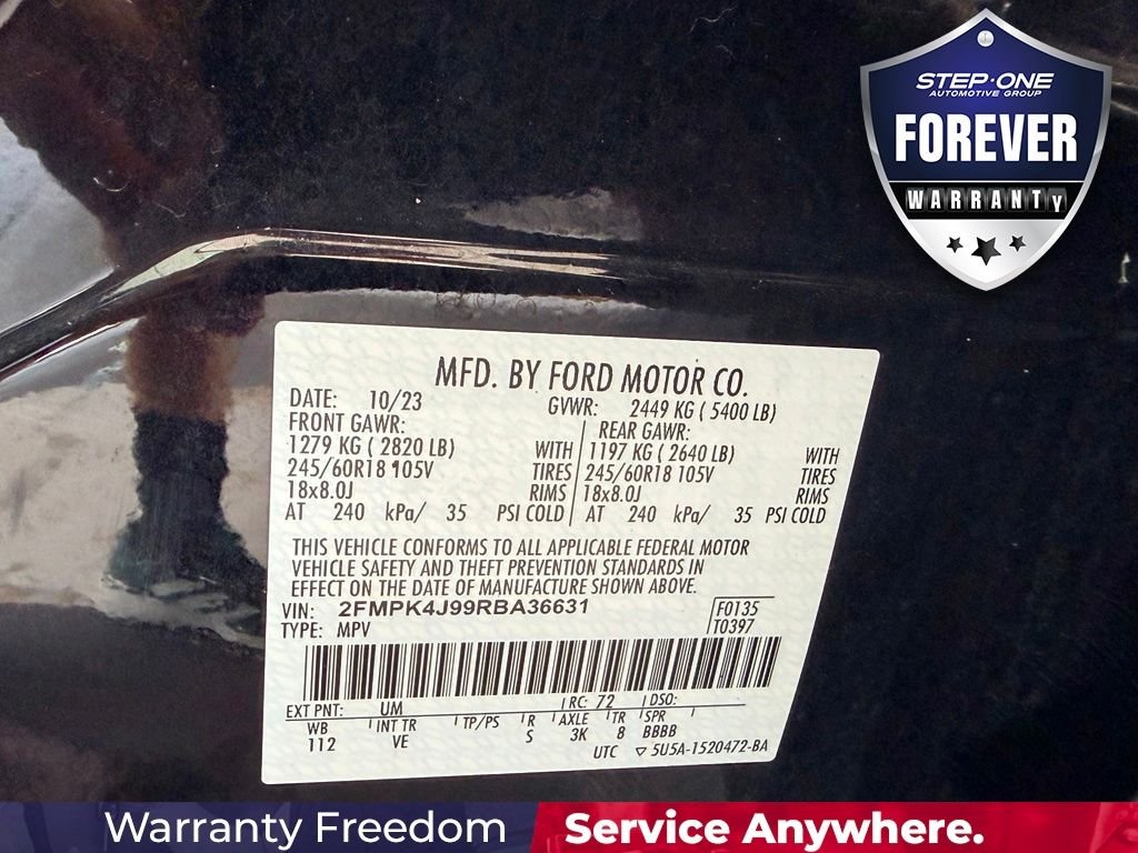 Used 2024 Black Ford SEL image 39
