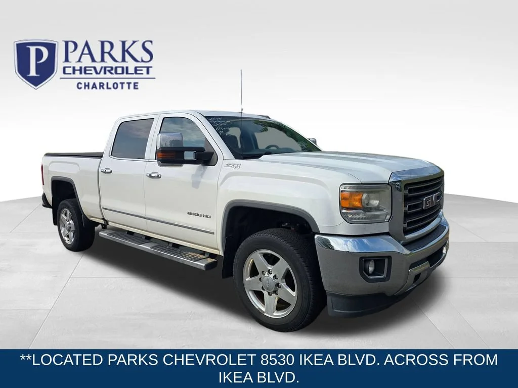 Used 2015 SUMMIT WHITE GMC SLT image 1