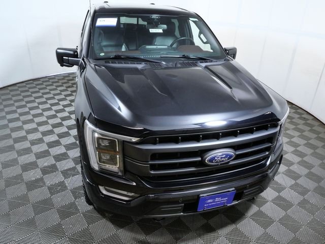 Certified Used 2021 Black Ford Lariat image 3