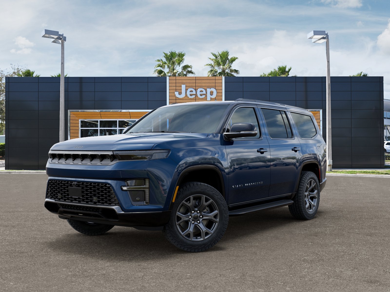 New 2026 Fathom Blue Pearl-Coat Exterior Paint (Late Availability) Jeep Grand Wagoneer image 1