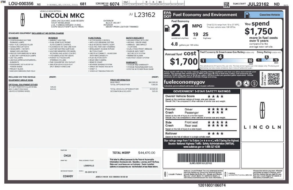 Used 2018 Velvet Lincoln Reserve image 4