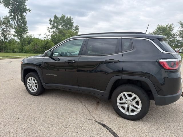 Used 2020 Jeep Compass Sport with VIN 3C4NJDAB8LT150049 for sale in Morton, IL