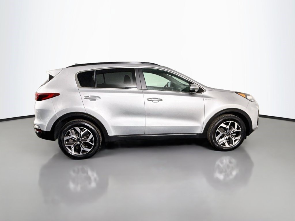 Used 2020 Sparkling Silver Kia EX image 8