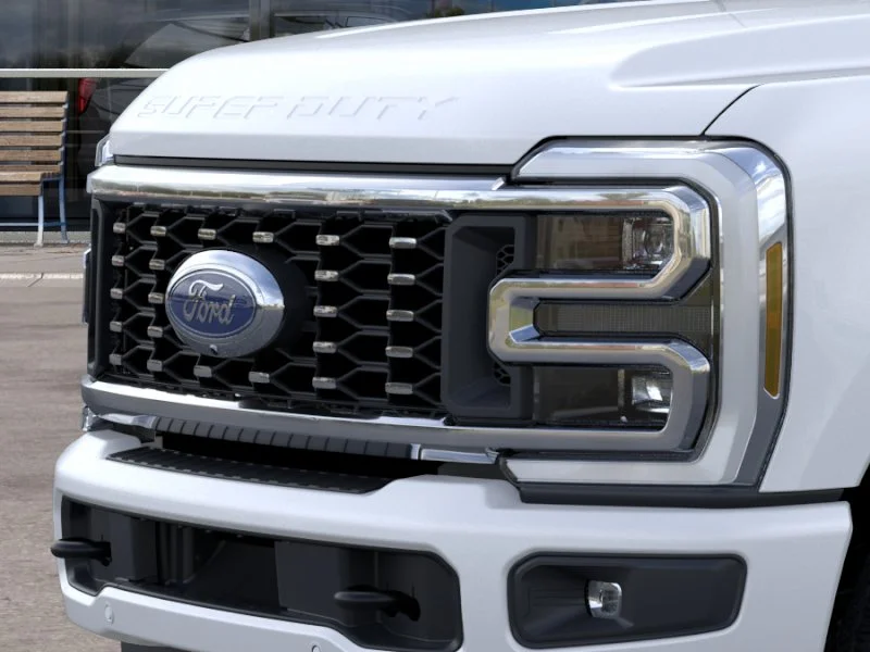 New 2026 Star White Metallic Tri-Coat Ford F-350® Platinum® image 67
