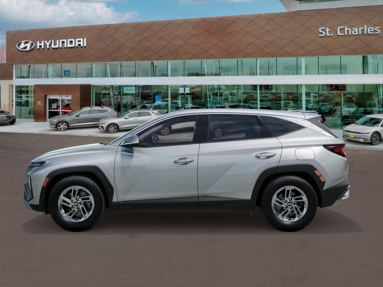 New 2026 Shimmering Silver Hyundai SE AWD image 3