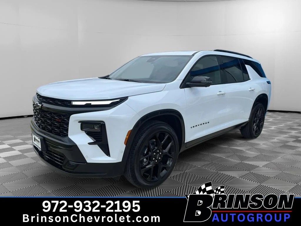 New 2026 Polar White Tricoat Chevrolet RS image 1