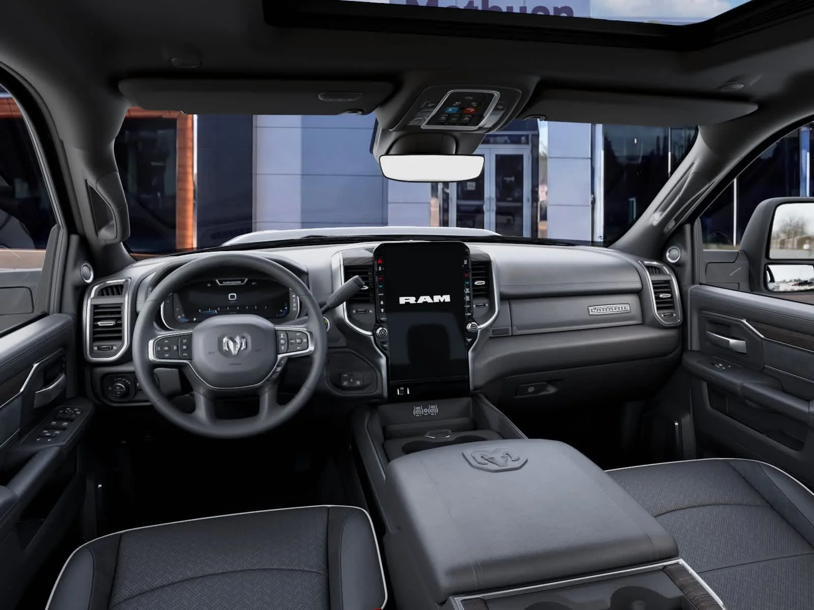 New 2026 Ceramic Gray Clearcoat Ram Laramie image 14