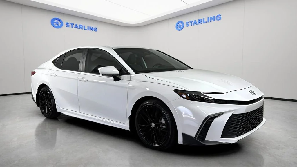 Used 2025 White Toyota SE image 14