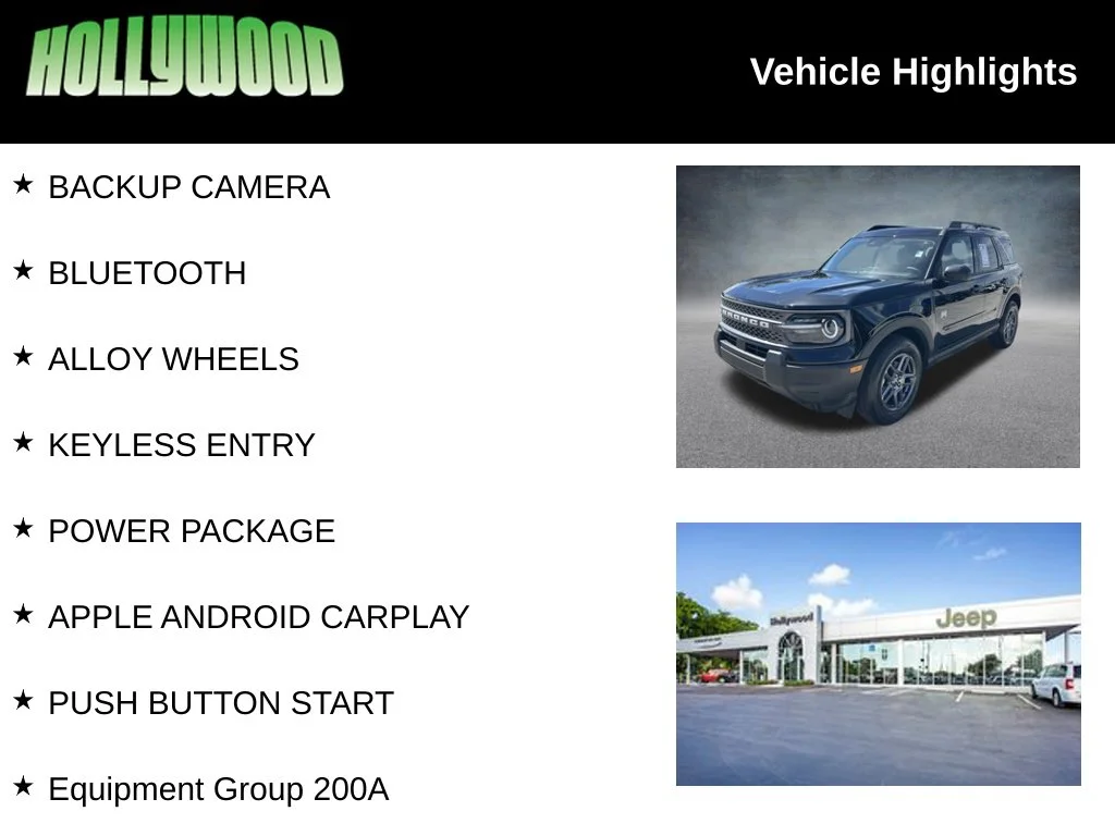 Used 2025 Black Ford Big Bend image 3
