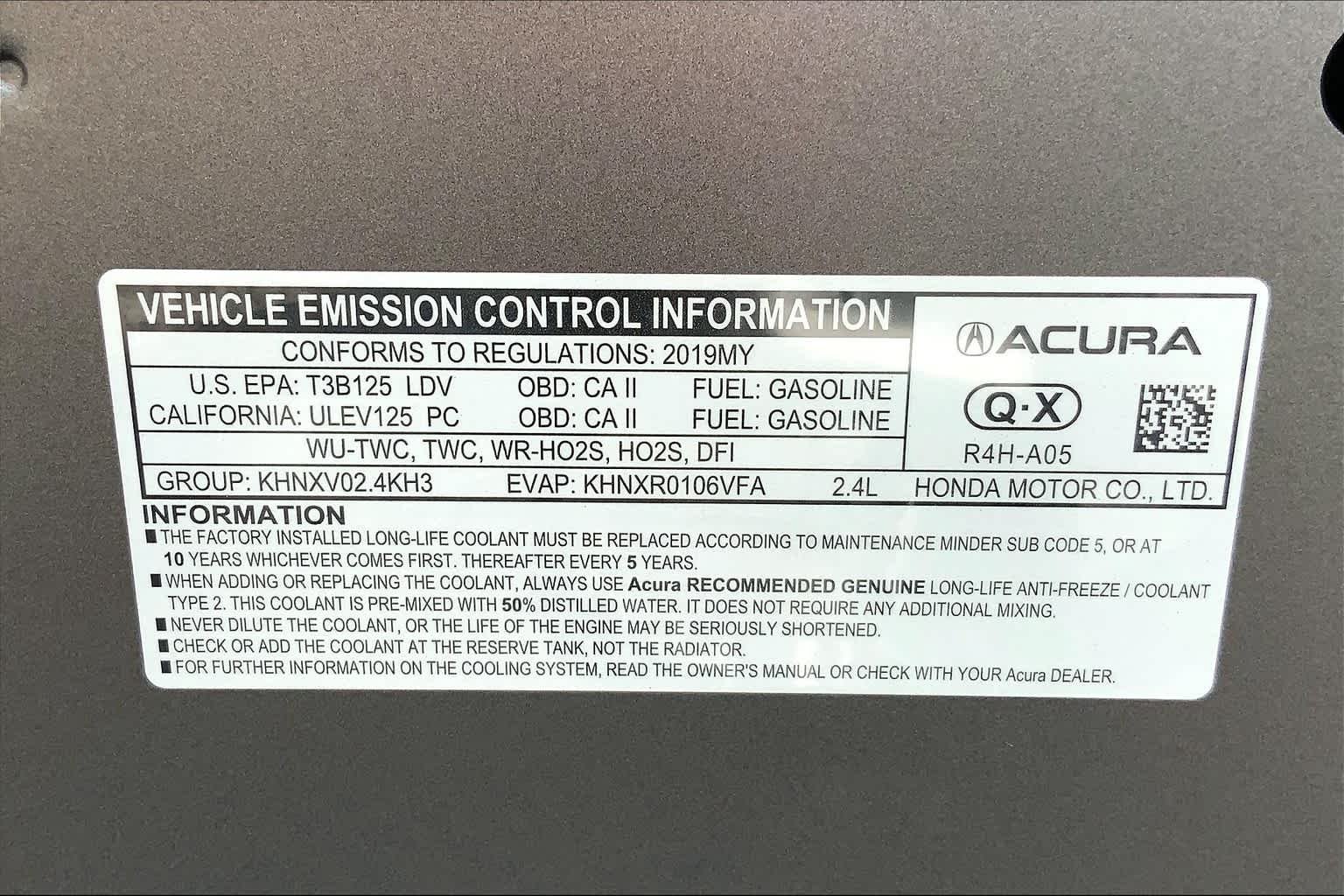 Used 2019 Modern Steel Metallic Acura w/Premium Pkg image 26