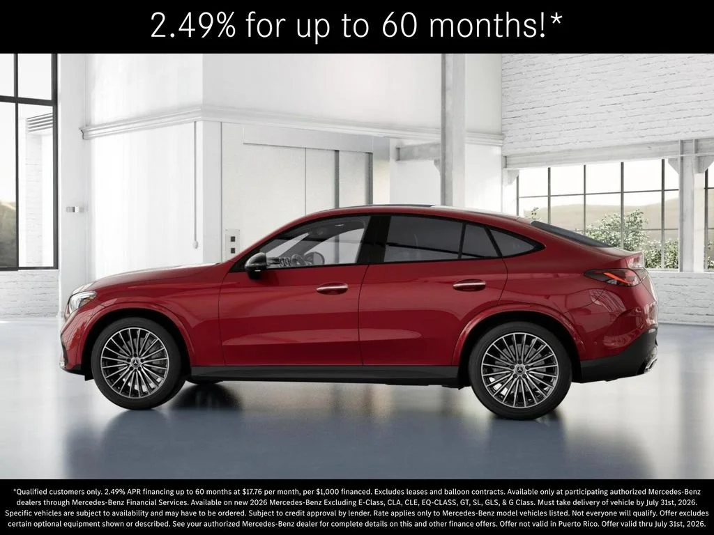 New 2026 MANUFAKTUR Patagonia Red Metallic Mercedes-Benz GLC 300 image 75