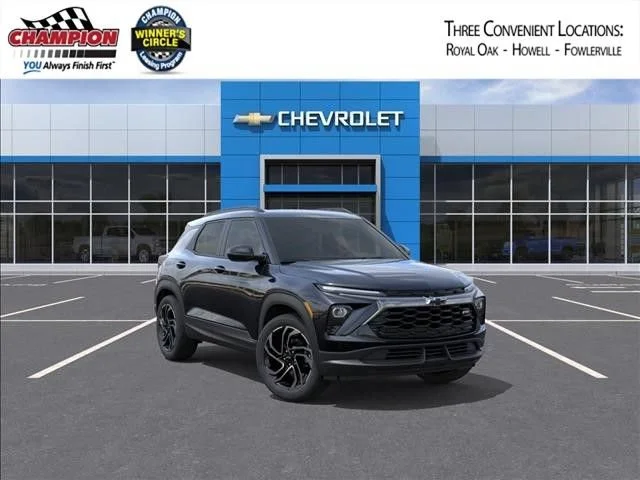 New 2026 Mosaic Black Metallic Chevrolet RS image 1