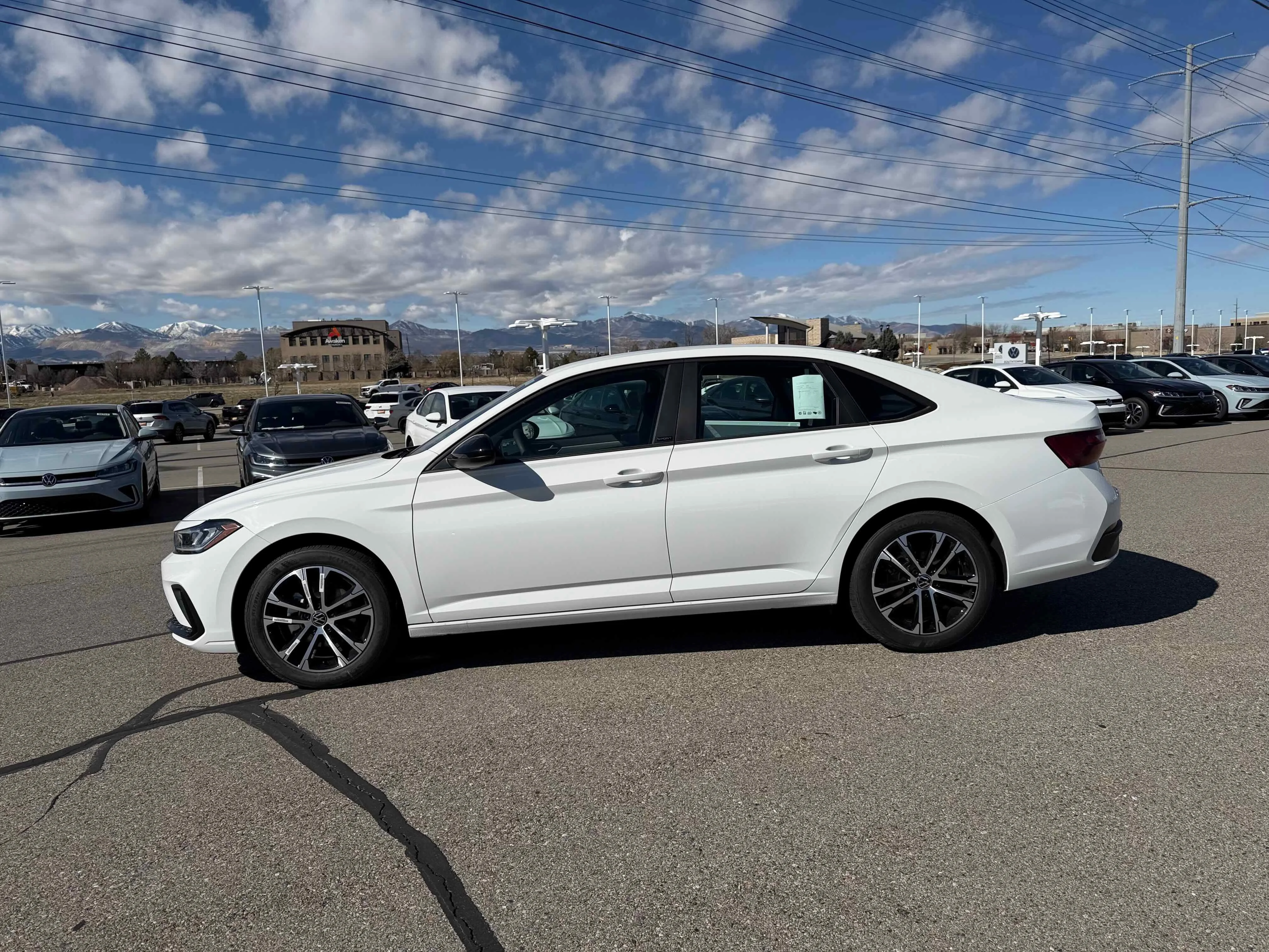 New 2026 Pure White Volkswagen Sport image 2