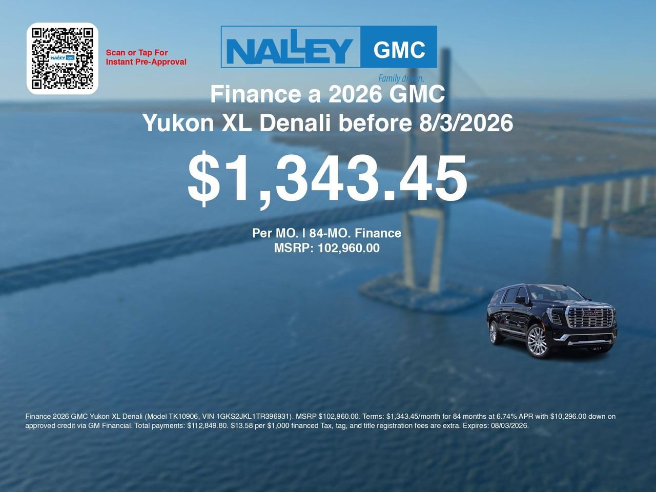 2026 GMC Yukon XL Denali - Photo 7