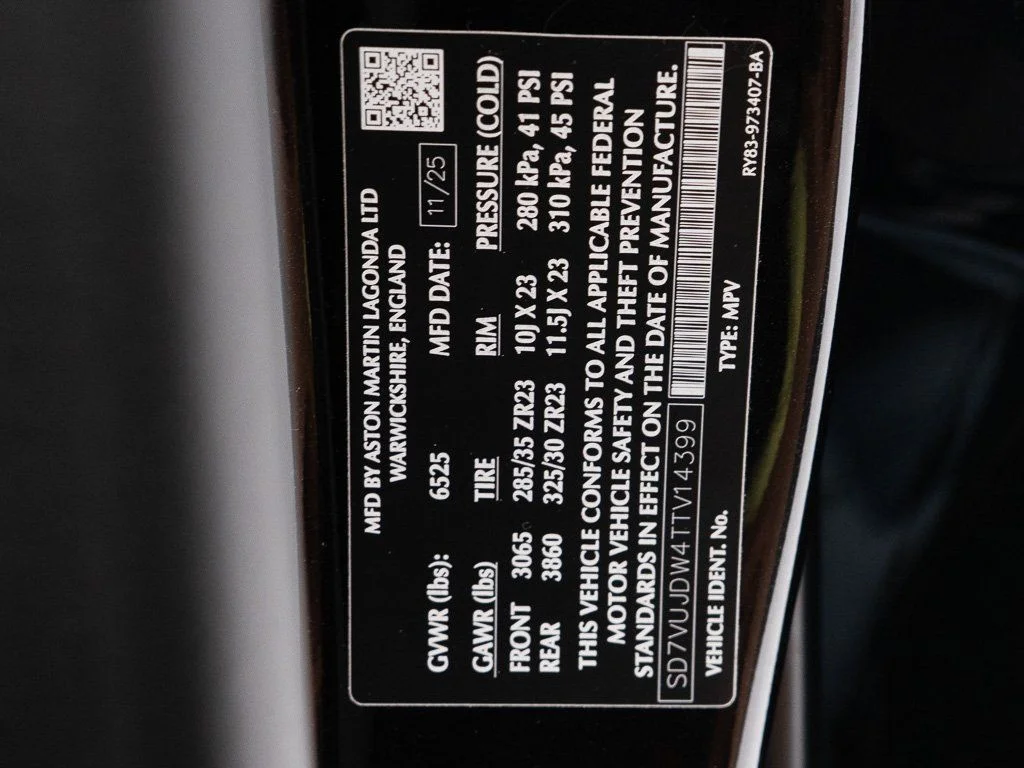 New 2026 Onyx Black Aston Martin 707 image 49