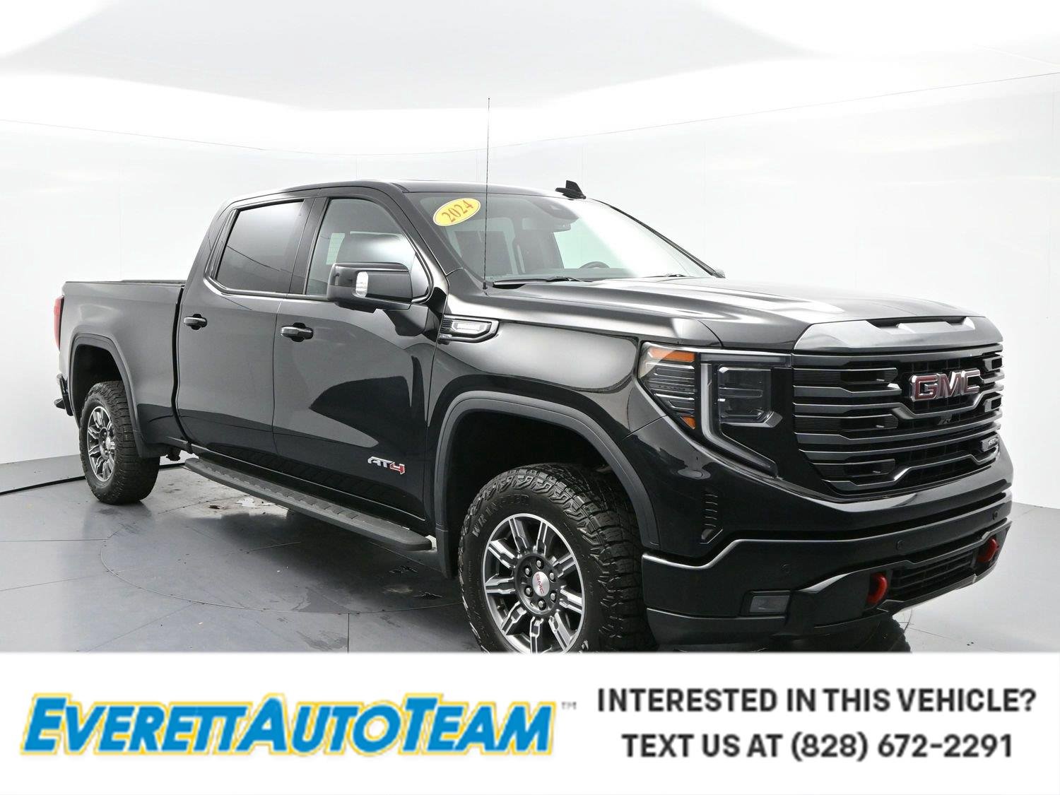 Used 2024 Onyx Black GMC AT4 image 1