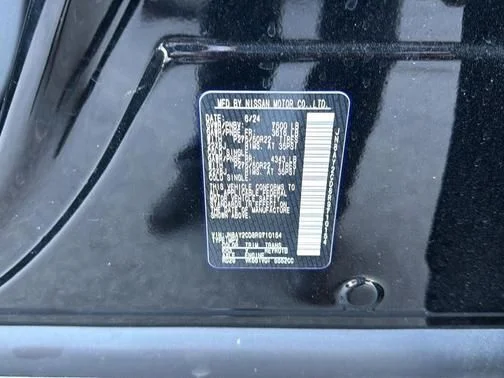 Certified Used 2024 Black Nissan Platinum image 10