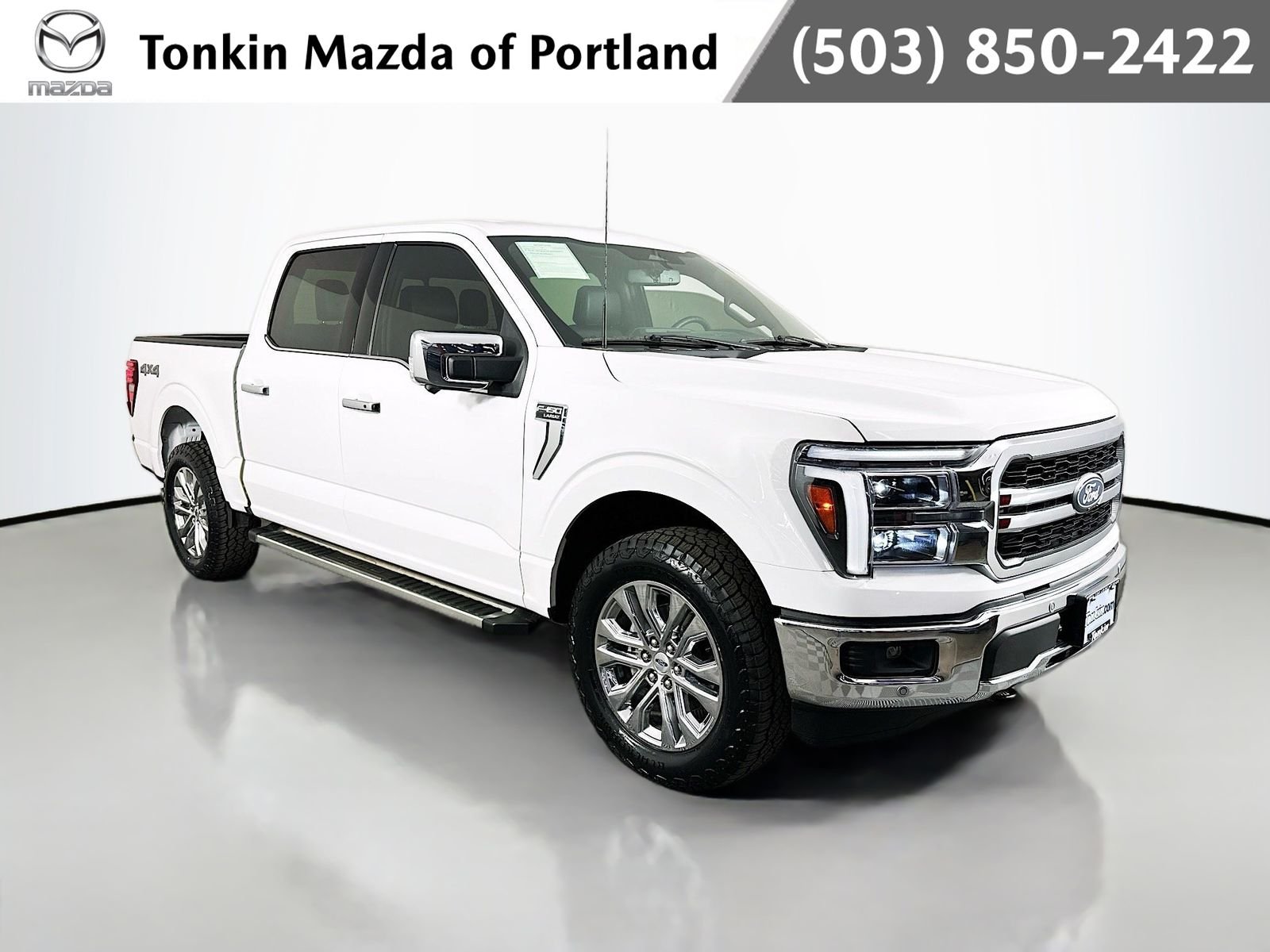 Used 2025 Oxford White Ford Lariat image 1