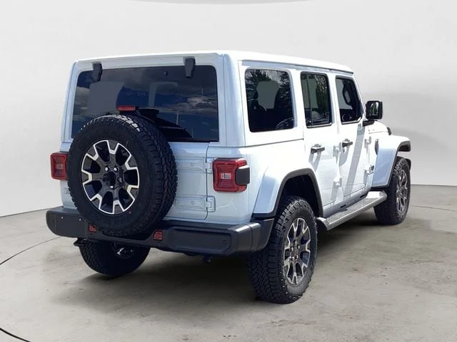 New 2026 Bright White Jeep 4-DOOR SAHARA image 6