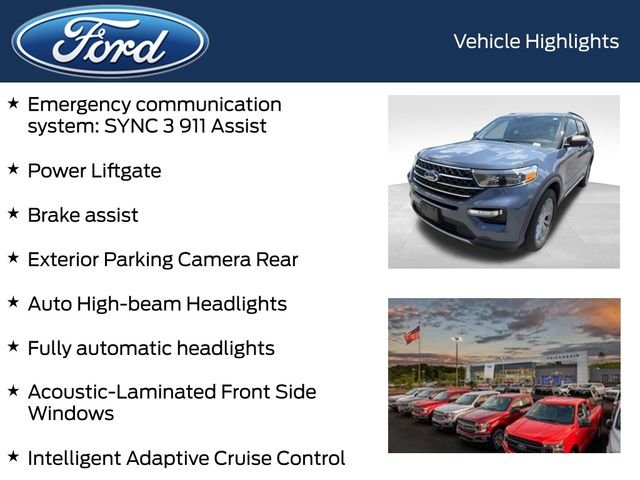 Used 2021 Blue Ford XLT image 9