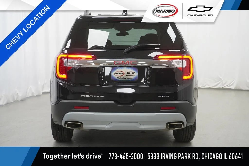 Used 2023 Ebony Twilight Metallic GMC SLE image 5