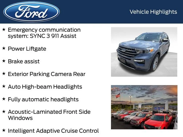 Used 2021 Blue Ford XLT image 9