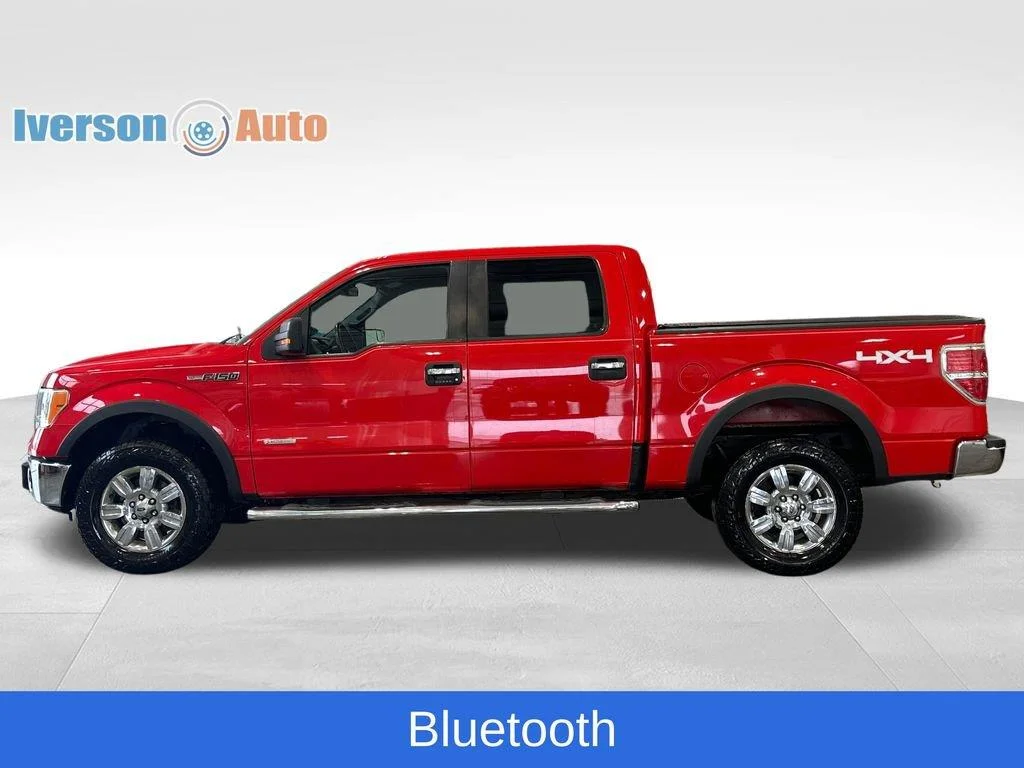 Used 2012 Race Red FORD 4WD SUPERCREW 145