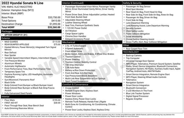Used 2022 Gray Hyundai N Line image 4