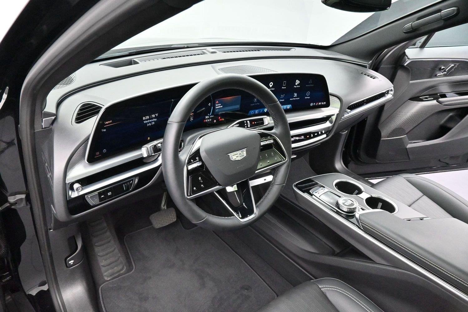 Used 2024 Stellar Black Metallic Cadillac Sport 1 image 14