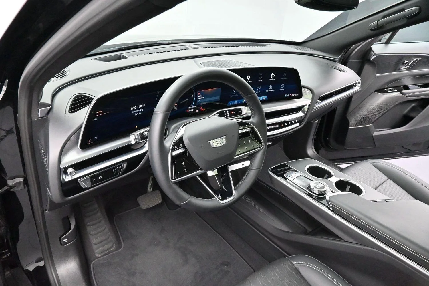 Used 2024 Stellar Black Metallic Cadillac Sport 1 image 14