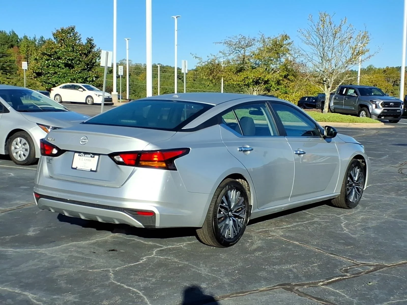 Used 2025 Brilliant Silver Metallic Nissan SV image 2